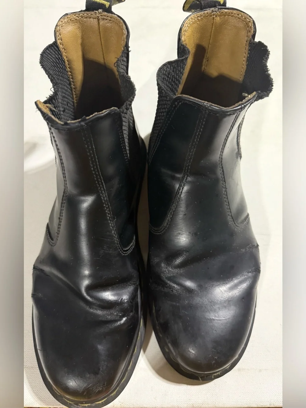 Dr. Martens Black Leather Chukka Boots